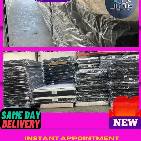 🔥🔥TWIN,FULL,QUEEN AND KING MATTRESS STARTING AT $150‼️A SET BEST PRICE IN TOWN BEST PRICE ON  BRAND NEW PLUSH TOP MATTRESS ORTHOPEDIC 🔥🔥