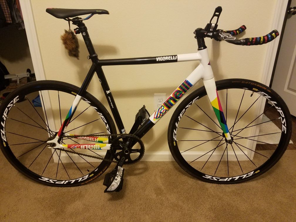 2016 Custom Cinelli Vigorelli Caleido Track Bike for Sale in