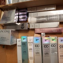New - Makeup/cosmotics/skin care- IT cosmetics and few Lancome products. Concealers, Mascara.....various shade - 20 Each