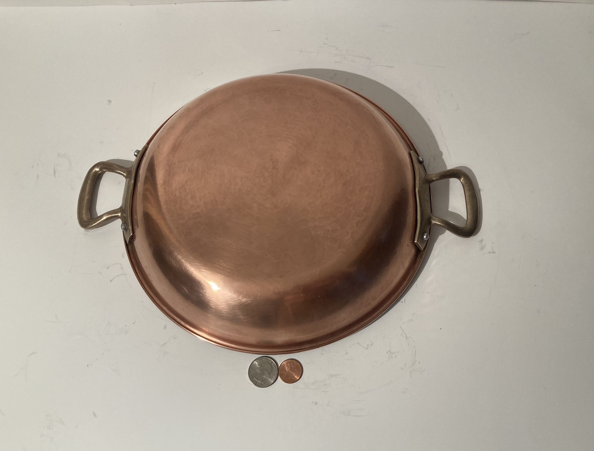 Vintage Copper Pan Puppieni Made In Italy