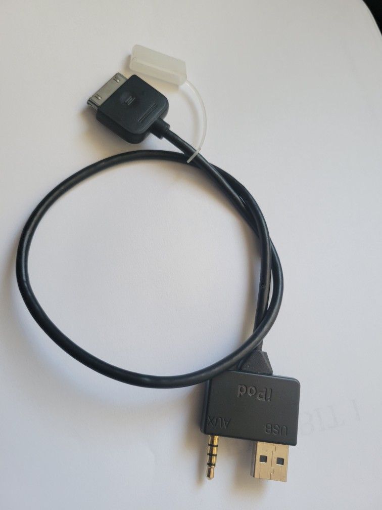 Kia Hyundai Aux USB iPod Charging Cable 3.5mm Music
