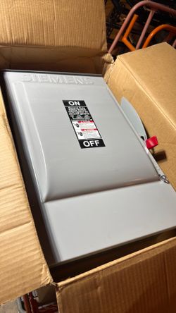 200 amp safety switch disconnect 3 phase non fuse outdoor 240v