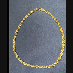 $60 Rope Chain 18k Gold Plated