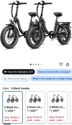 Electric bike for adults
