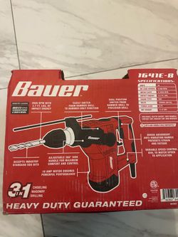 Bauer rotary hammer kit