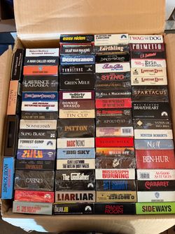 Large Lot of Classic VHS Tapes