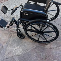 Drive Wheelchair w/ Elevating Leg Rests – Excellent Condition