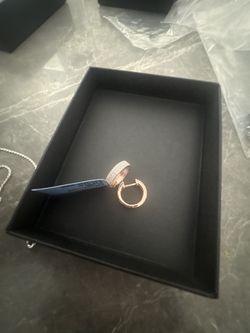 Rose Gold Sterling Silver Earrings