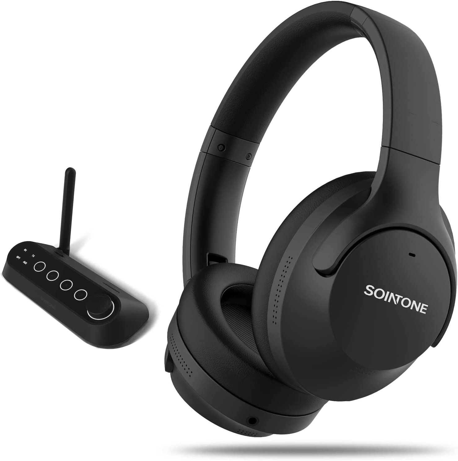 Wireless Headphones for TV Watching with Bluetooth Transmitter