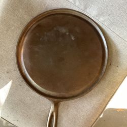 Vintage Cast Iron Griddle (very Old) 