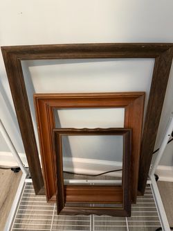 Set of 3 Wooden Picture Frames