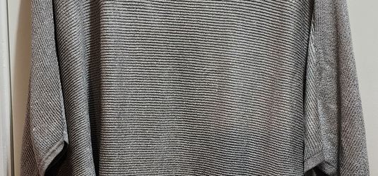 Silver Large Women's Soma Sweater