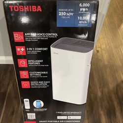 Toshiba Smart Portable Air Conditioner!! BRAND NEW)