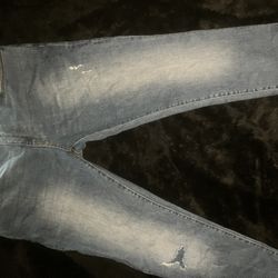 A|X Armani Exchange Light Blue Washed Jeans Men’s Size 36 J14 Skinny