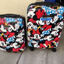 Minnie Mouse Luggage Set