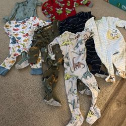 Boys Pajamas Size 2 T