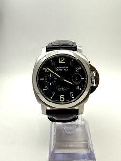Panerai Luminor Marina Automatic PAM00164 44mm Steel Full Set Box Papers COSC