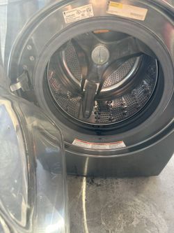 LG front load washer and gas dryer