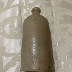 1800S GINGER BEER SODA STONEWARE BOTTLE
