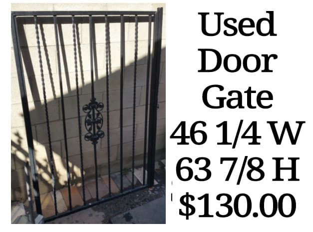 used door gate