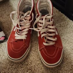 Red Vans 