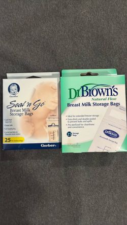 Gerber & Dr. Brown's Breast Milk Storage Bags