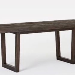 West Elm  Extendable Industrial Dinning Table 