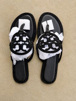 Tory Burch Miller Knotted Pavé Thong Sandal