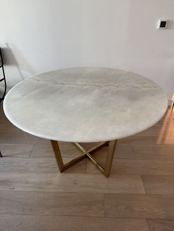 White real Marble table!