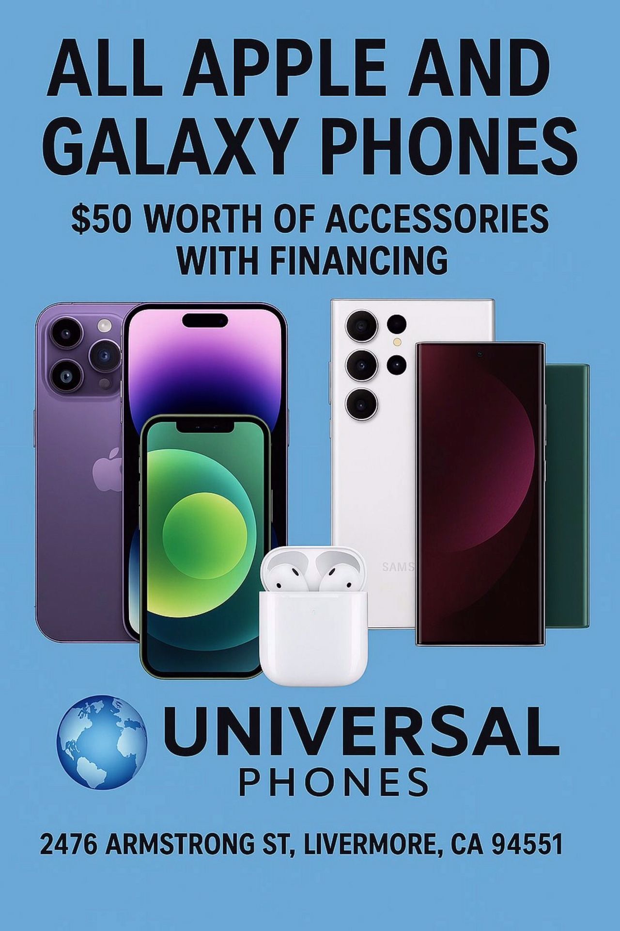 iPhone 15 PRO MAX 256GB UNLOCKED 