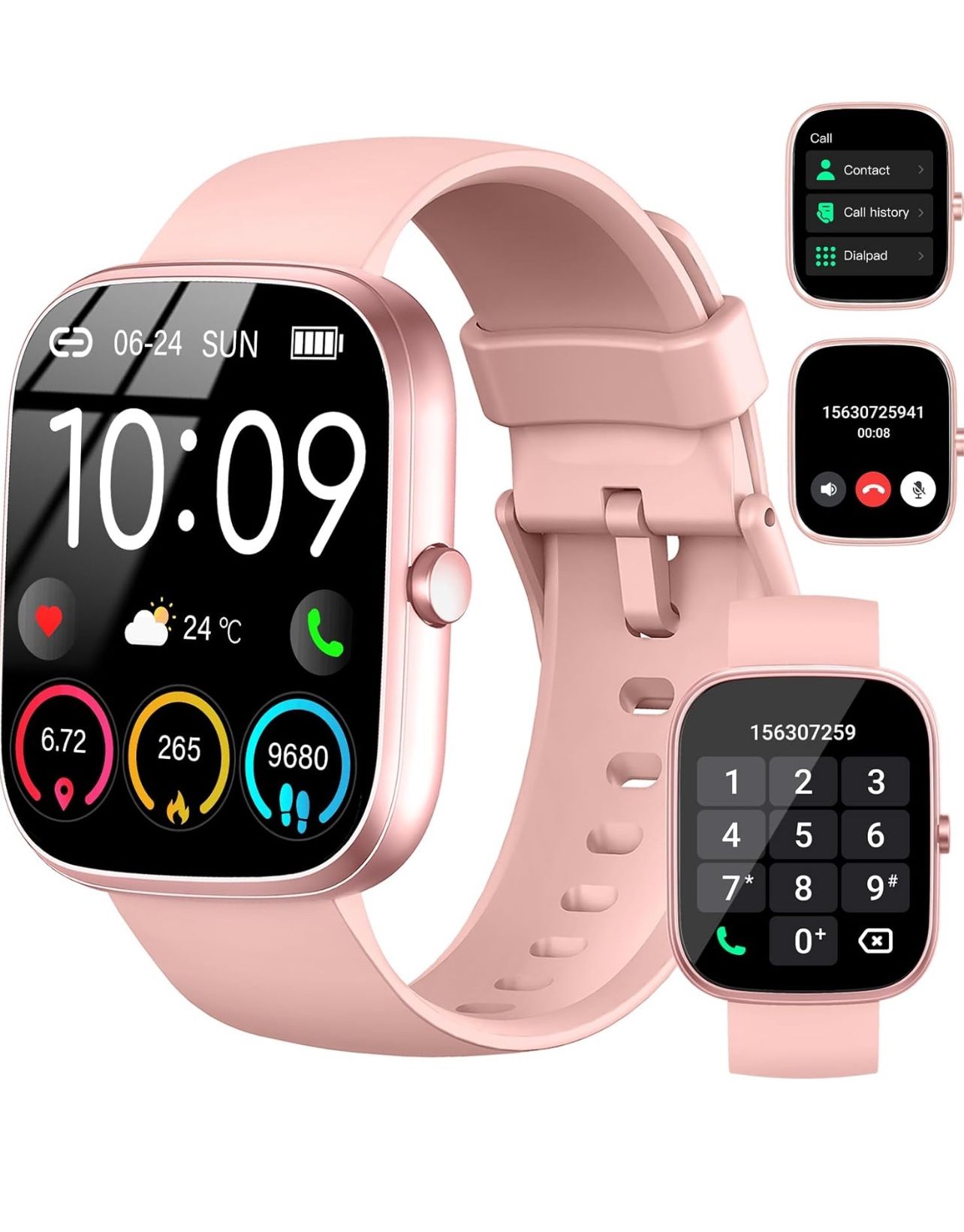 Brandnew Smart Watch for Women (Answer/Make Call), 1.91" HD Smartwatch Fitness Activity Tracker, 112+Sports Step Counter Fitness Watch, Calories/Heart