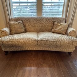 Living Room Feather Couch - Hardly Used