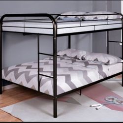 Brand New Black Full Over Full Metal Bunk Bed