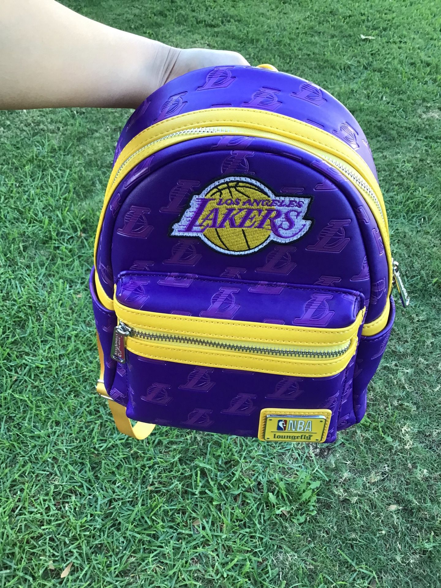 NBA Lakers Basketball Loungefly Backpack Lebron James Luka 