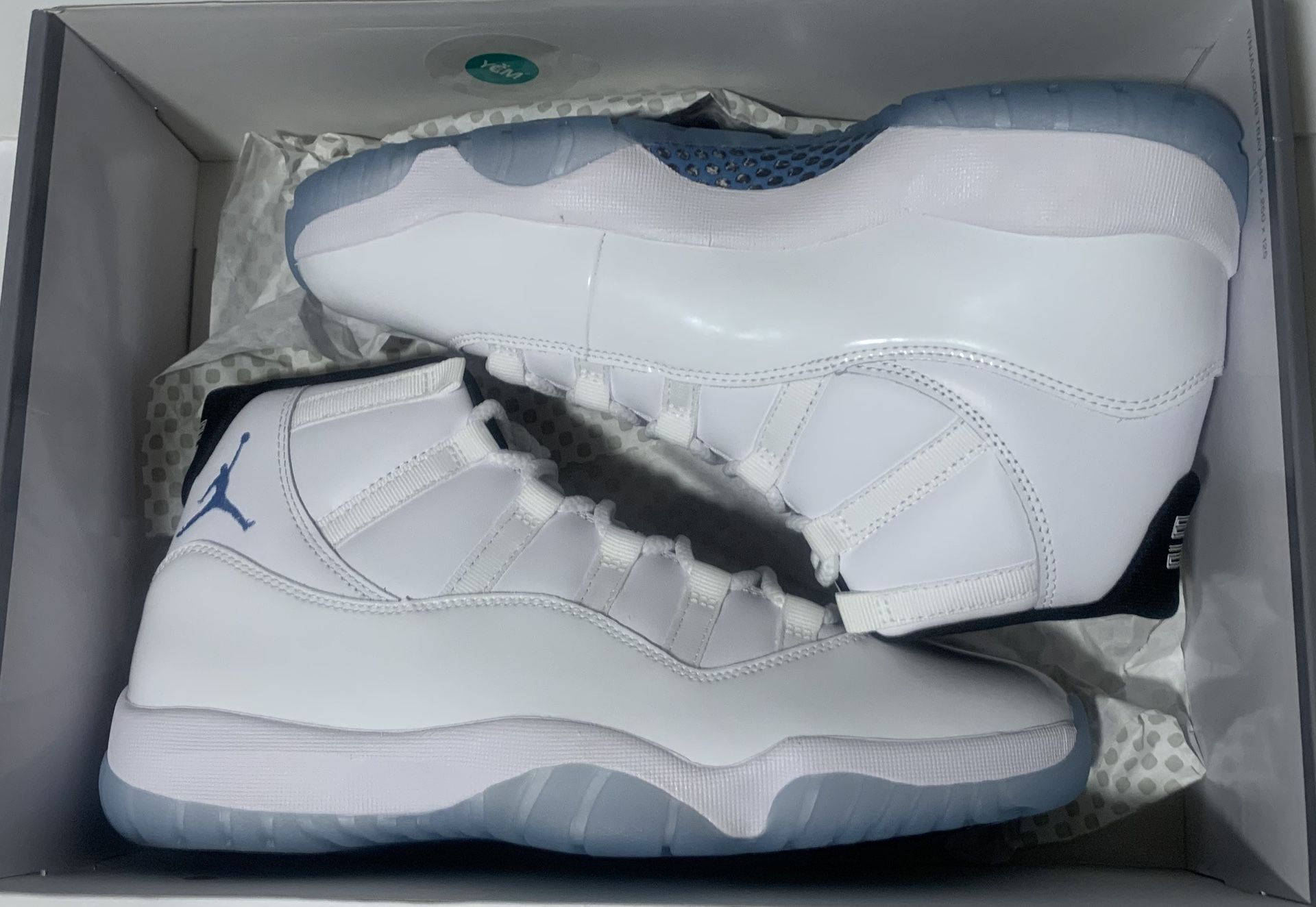 Nike air Jordan retro 11 legend blue sz 10.5 new Deadstock 220 or trade for white cement 4 flu game 12 black cement 3 grape 5 Off white miche