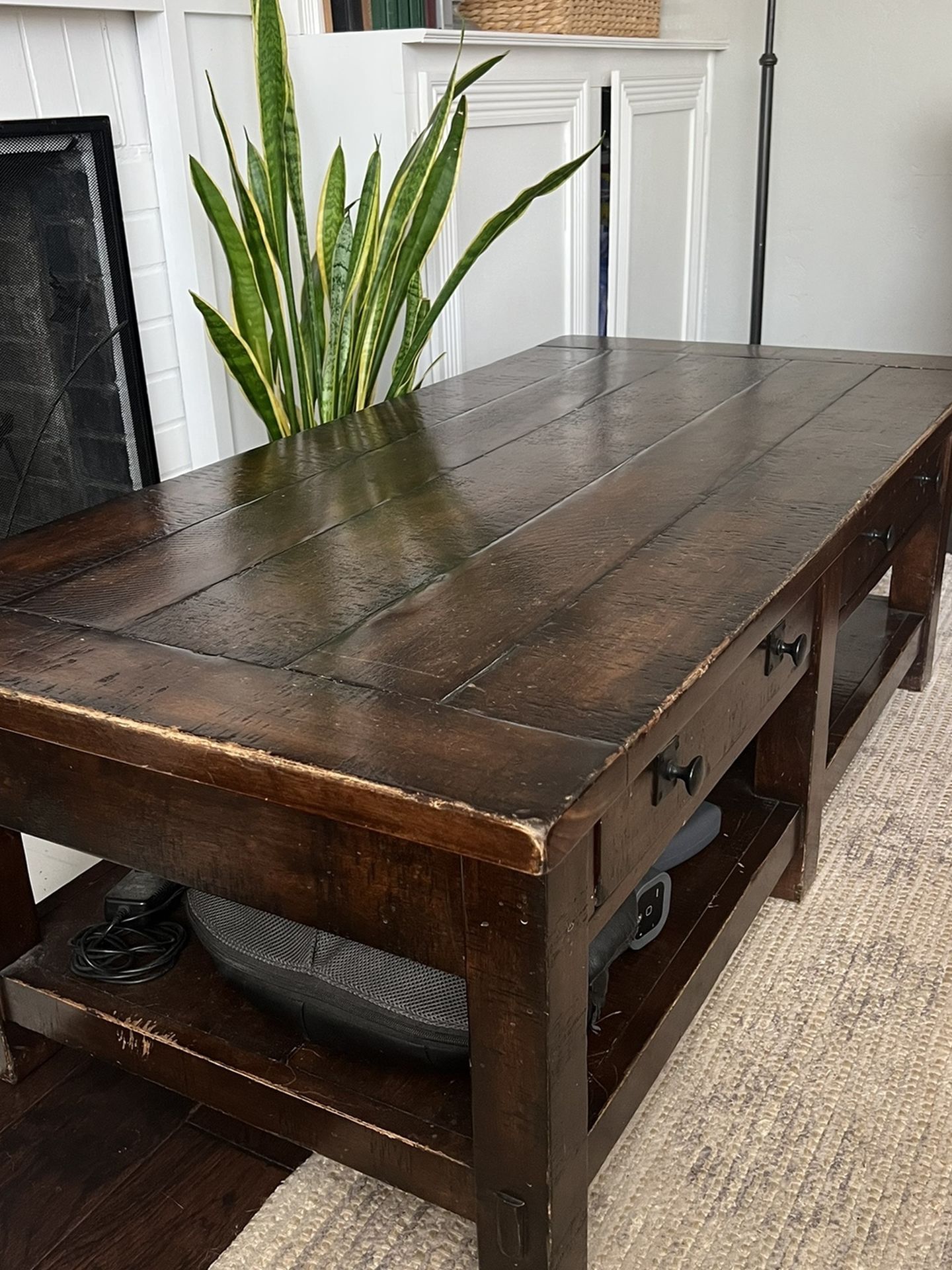 Pottery Barn Coffee Table Benchwright 