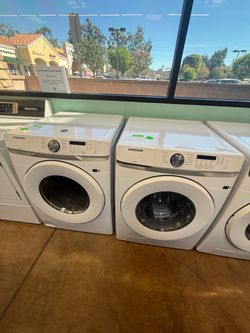 Samsung Front Load Washer and Dryer Set