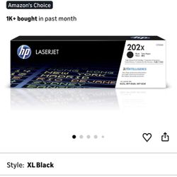 HP 202X Black High-Yield Toner Cartridge Printers | Works with Color LaserJet Pro M254, Color LaserJet Pro MFP M281 Series | CF500X