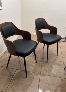 Black Kitchen Chairs. New!