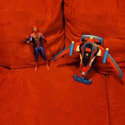 Talking Spiderman Action Figure As Well As Spiderman Shooting Nerf shooting spider web
