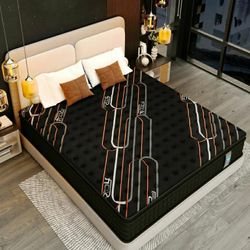 12 inch Full Size Mattress, Memory Foam Individual Pocket Springs Hybrid Mattress in a Box