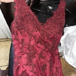 Red Long Dress