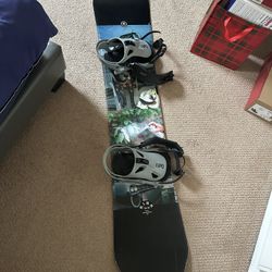Snowboard and Bindings 