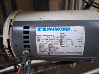 Single phase ac motor