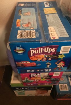 Girl and boy pull ups 2t-3t