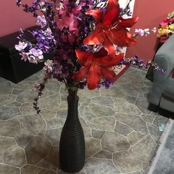 Flower with Vase set 