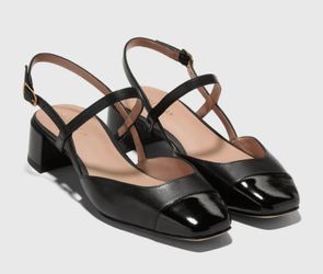 Cole Haan Pella Block Heel Slingback size 7