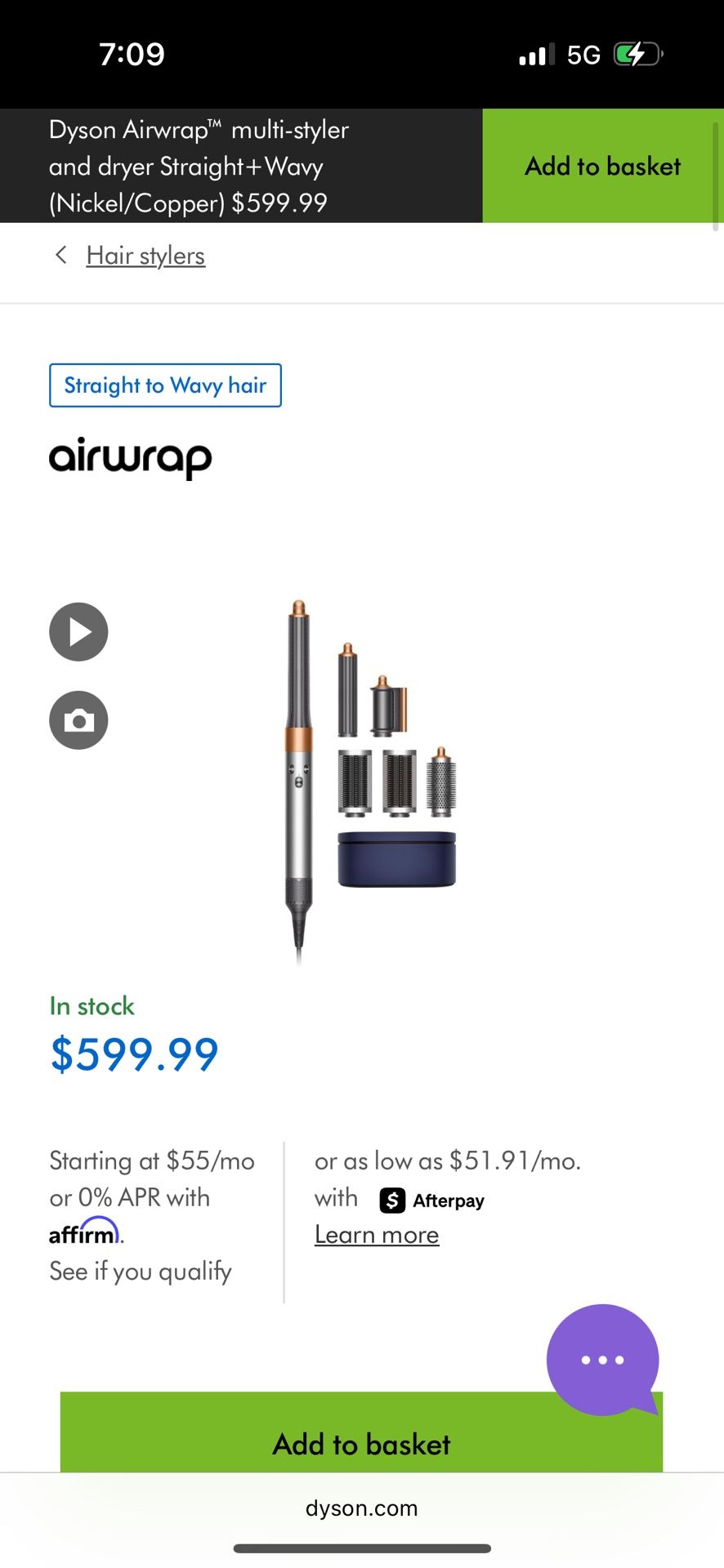 Dyson Airwrap NEW