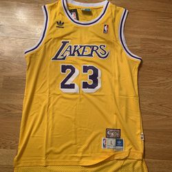 Lebron James Lakers Jersey Large Stitched 