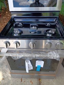 LG stove gas brand new for low price